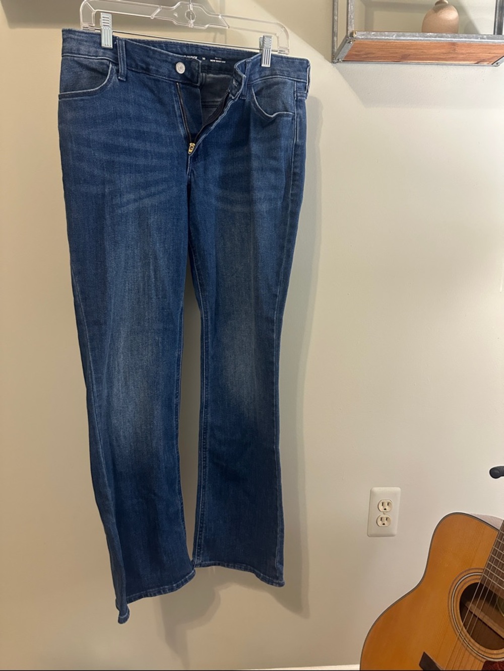 Old Navy Dark Blue Flare Jeans